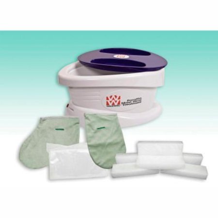 FABRICATION ENTERPRISES WaxWel® Paraffin Bath with 6 lb. Wintergreen Paraffin, 100 Liners, 1 Mitt and 1 Bootie 11-1603